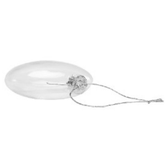 8cm Round Flat Bauble